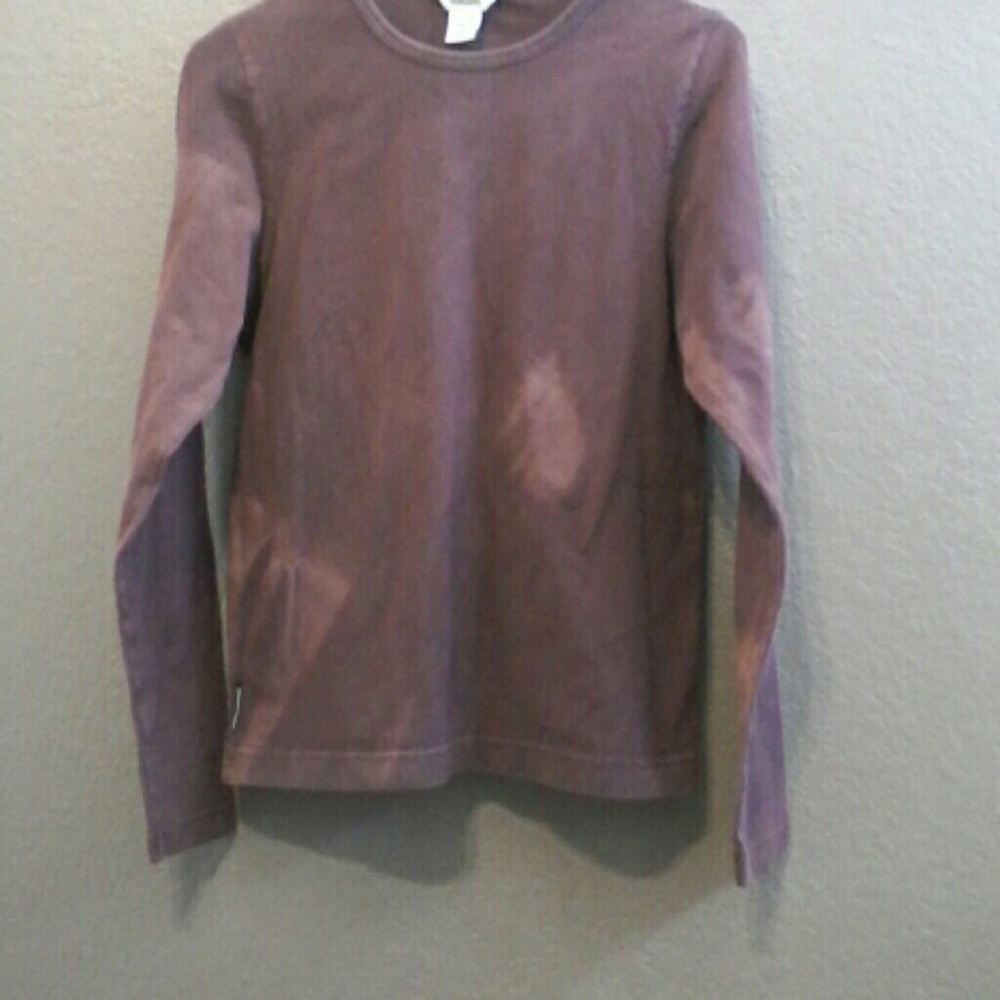 Brown long sleeve tee